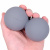 Мячик силиконовый двойной для МФР Atletika24, серый