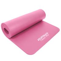Коврик для фитнеса NBR 12 мм розовый