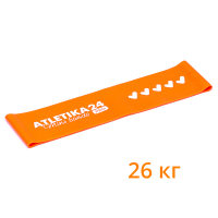 Оранжевая петля Mini Bands PRO (26 кг) 30*7,5 см