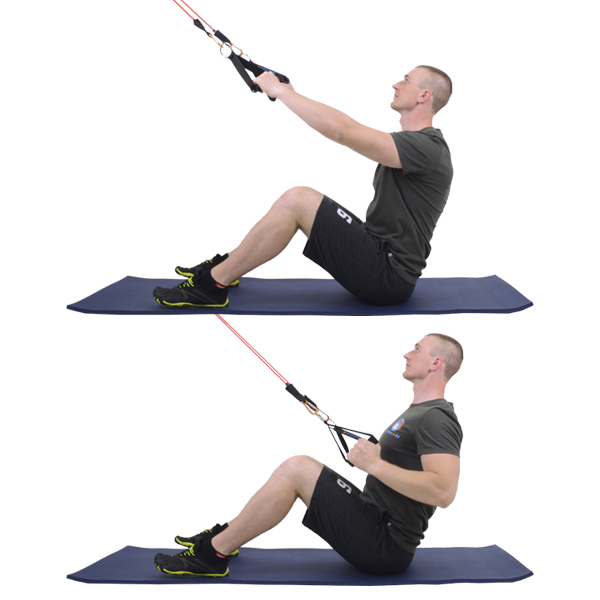 Упражнения с эспандером Бубновского на мышцы спины