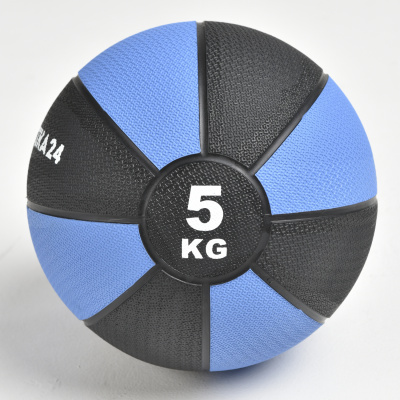 Медицинбол 5 кг Atletika24 синий