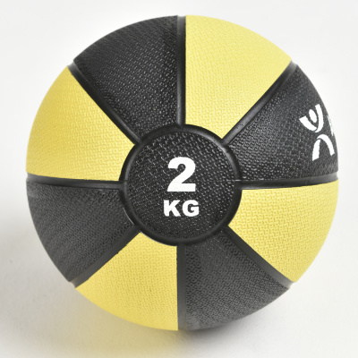 Медицинбол 2 кг Atletika24 желтый