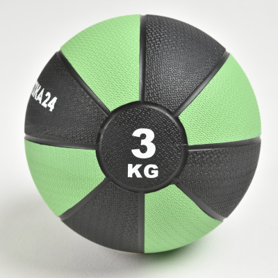 Медицинбол 3 кг Atletika24 зеленый