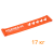 Оранжевая петля Mini Bands Atletika24 (17 кг)